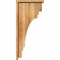 Ekena Millwork Pescadero Rough Sawn Corbel w/Backplate, Western Red Cedar, 6"W x 14"D x 30"H COR06X14X30PEC01RWR - alternate 3